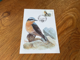 Delcampe - Belgique N°3138 Oiseau De Buzin Sur CM - 2001-2010