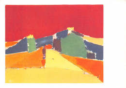 Delcampe - STAËL Agrigento Agrigente Ville Sicile Sicily, Italie Peinture Tableau (scan R/V) N° 48 \ UU1556 - Malerei & Gemälde