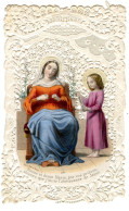 Delcampe - IMAGE PIEUSE  - VIERGE MARIE - Santini