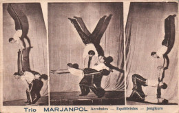 Delcampe - TRIO MARJANPOL ACROBATE - Zirkus