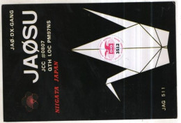 Delcampe - AK 277280 QSL - Japan - Niigata - Amateurfunk