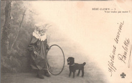 Delcampe - BEBE CLOWN - Humorvolle Karten