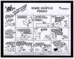 Delcampe - ESPAÑA 2014 - HUMOR GRAFICO DE FORGES - COMICS - EDIFIL Nº 4912 - Neufs