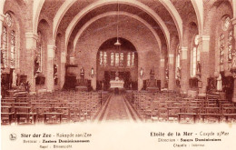 Delcampe - Coxyde S/Mer - Koksyde Aan/Zee - Etoile De Mer - Ster Der Zee - Chapelle :interieur - Kapel: Binnenzicht - Koksijde