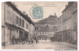 Delcampe - CAR-AGWP6-0260-46 - SAINT-CERE - Boulevard Gambetta - Saint-Céré