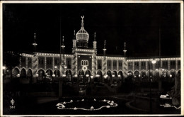 Delcampe - CPA København Kopenhagen Dänemark, Bazaren I Tivoli, Illumineret - Dänemark