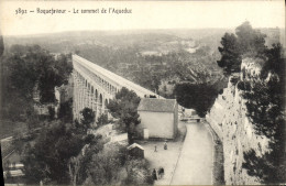 Delcampe - CPA Roquefavour Le Sommet De L'Aqueduc - Roquefavour