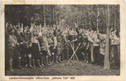 Delcampe - Witten Ruhr - Landes Heimatspiele Wilhelm Tell 1926 - Witten