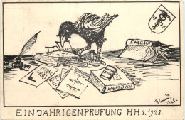 Delcampe - Konstanz - Einjährigenprüfung 1928 - Studentika - Konstanz