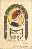 Delcampe - Konstanz - Der Herr Abiturient 1903 - Studentika - Konstanz