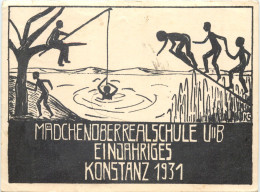 Delcampe - Konstanz - Mädchenoberrealschule 1931 - Studentika - Konstanz