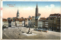 Delcampe - Straßburg Im Elsass - Kleberplatz - Feldpost - Strasbourg