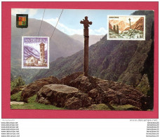 Delcampe - CP (Ref A057) N° 4723 (VALLS D'ANDORRA) (ANDORRE) Croix Gotique De Meritxell - Andorre