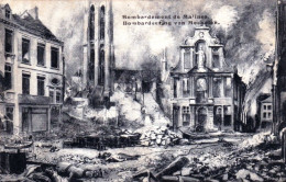 Delcampe - MALINES - MECHELEN -bombardement De Malines - - Mechelen