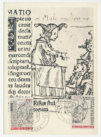 Delcampe - Maximum Card Belgium 1967 The Praise Of Folly - Erasmus - Non Classés