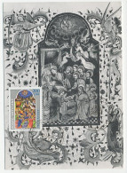 Delcampe - Maximum Card Vatican 1977 Sleeping Girl - Matthew 9:24 - Autres & Non Classés