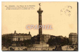 Delcampe - Paris CPA Place De La Bastille - Paris (10)