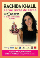Delcampe - A233 / 021 RACHIDA KHALIL - La Vie Revée De Fatna - Reclame