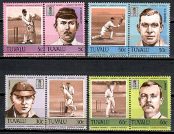Delcampe - Tuvalu 1984 Mi 256-263 MNH (ZS7 TVLpar256-263) - Cricket