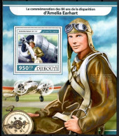 Delcampe - Djibouti 2017 Mi Block 703 MNH (ZS4 DJBbl703(ols)) - Femmes Célèbres