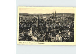 Delcampe - Hof Saale Teilansicht Von Theresienstein - Hof