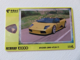 Delcampe - Télécarte Voiture De Sport : Lamborghini Diablo - China Telecom - Voitures