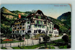 Delcampe - 6354 Vitznau Gebrauchsspuren Hotel Pension Zum Weissen Kreuz Zimmermann... - 13137251 - Vitznau
