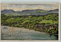 Delcampe - 8802 Kilchberg ZH Gebrauchsspuren Chocladefabrik Lindt & Sprüngli Lithog... - 13137422 - Kilchberg