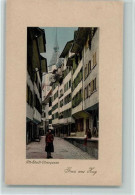 Delcampe - 6300 Zug Zugo 1908 - Alt Stadt Obergasse AK - 13097627 - Zug