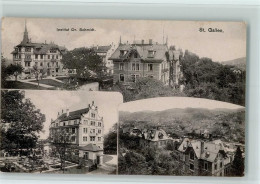 Delcampe - 9000 St. Gallen S. Gallo 1908 - Mehrfachbilder, Institut Dr. Schmidt AK... - 13097667 - St. Gallen