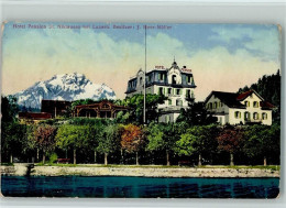 Delcampe - 6000 Luzern Lucerne 1913 - Hotel St. Niklausen AK - 13097842 - Lucerna