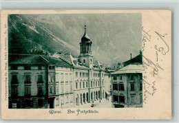 Delcampe - 8750 Glarus 1903 Gebrauchsspuren Postgebäude - Verlag Zingg Nr. 569 AK... - 13098371 - Glarus Nord