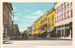 Delcampe - Trois-Rivières – Rue Des Forges – Carte Postale Ancienne – Vers 1935 – Éditeur Photogelatine Engraving Co. - Trois-Rivières