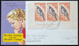 Delcampe - 1960 New Zealand Kererū Pigeon Health Stamp Official Cover - Briefe U. Dokumente