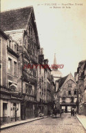 Delcampe - CPA FALAISE - CALVADOS - GRAND' RUE TRINITE - ATTELAGE - Falaise