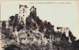 Delcampe - CPA ARGENTAT - CORREZE - LES TOURS DE MERLE - Argentat