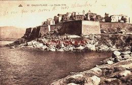 Delcampe - CPA CALVI - CORSE - LA HAUTE VILLE - Calvi