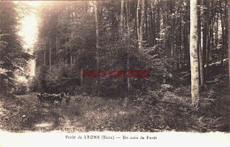 Delcampe - CPA LYONS LA FORET - EURE - LA FORET - Lyons-la-Forêt