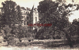 Delcampe - CPA LYONS LA FORET - EURE - CASTEL VIEIL - Lyons-la-Forêt
