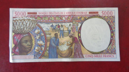 Delcampe - REF Phor3: Billet Gabon BEAC 5000 CFA Francs Afrique Centrale - Gabon