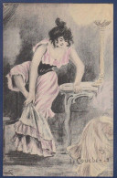 Delcampe - Cpa Boutet Henri Déshabillé érotisme Art Nouveau Non Circulée Femme Woman éros - Boutet