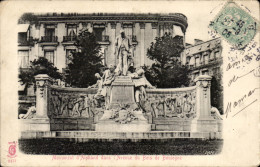 Delcampe - CPA Monument D'alphand Dans L'avenue Du Bois De Boulogne - Paris (16)