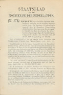 Delcampe - Staatsblad 1928 : Autobusdienst Utrecht - Zeist - Documents Historiques