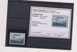 Delcampe - CROATIA, WW II Wings 4 Kn Proof  No Gum Certificate ZRINJSCAK - Croacia