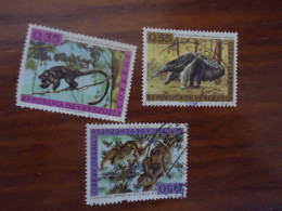 Delcampe - VENEZUELA   USED   STAMPS 3  ANIMALS  MONKEYS - Mono