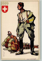 Delcampe - 5000 Aarau 1929 Lithographie Sign. Hugentobler Ort Lt. Stempel Uniform 1... - 10696305 - Aarau