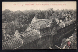 Delcampe - CAMBODGE - ANGKOR VAT - Portique Des Première Et Deuxième Galeries Nord - Kambodscha