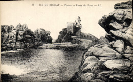 Delcampe - CPA Phare Ile De Brehat Pointe Et Phare Du Paon - Faros