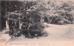 Delcampe - 78 SAINT GERMAIN EN LAYE LA FORET LA MARE AUX CANNES - St. Germain En Laye