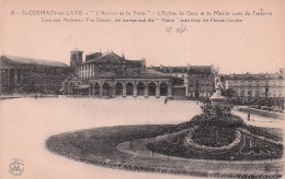 Delcampe - 78 SAINT GERMAIN EN LAYE L AMOUR ET LA FOLIE L EGLISE LA GARE ET LA MA - St. Germain En Laye
